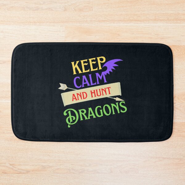 Item preview, Dragon Hunters Just Keep Calm And Hunt Dragons                       designed and sold by HarrisJoseph.