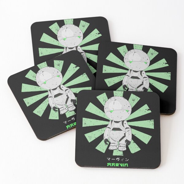 Item preview, Marvin Paranoid Android Retro Japanese designed and sold by AntoniAlmira.