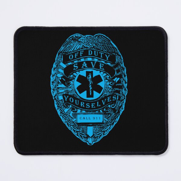Item preview, Off Duty Save Yourselves Funny First Responders Design designed and sold by BOBSMITHHHHH.
