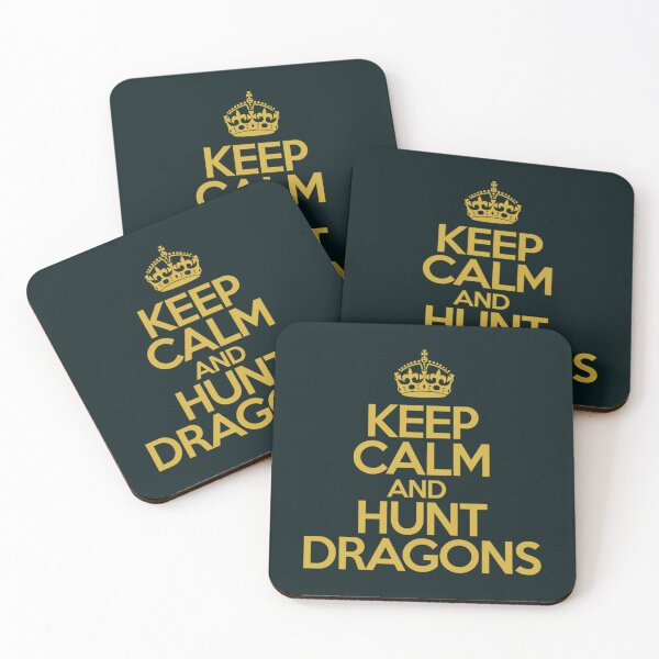 Item preview, keep calm and hunt dragons                                              designed and sold by HarrisJoseph.