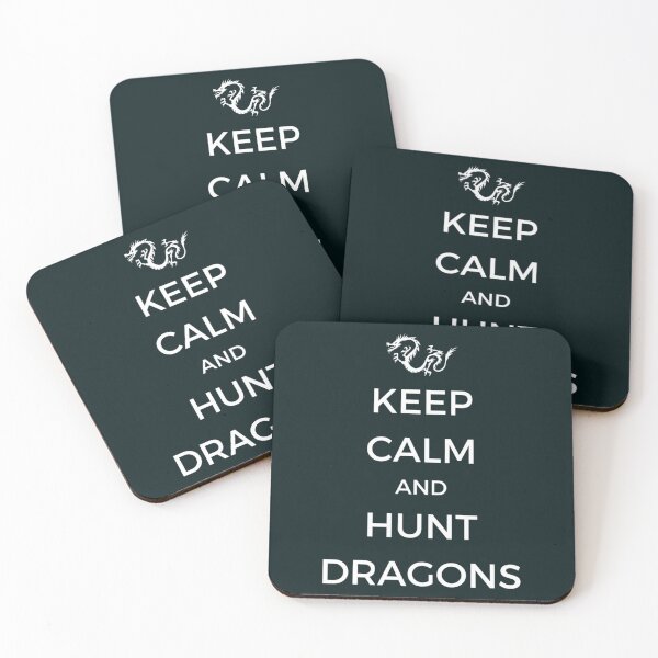 Item preview, Keep Calm And Hunt Dragons                                    designed and sold by HarrisJoseph.