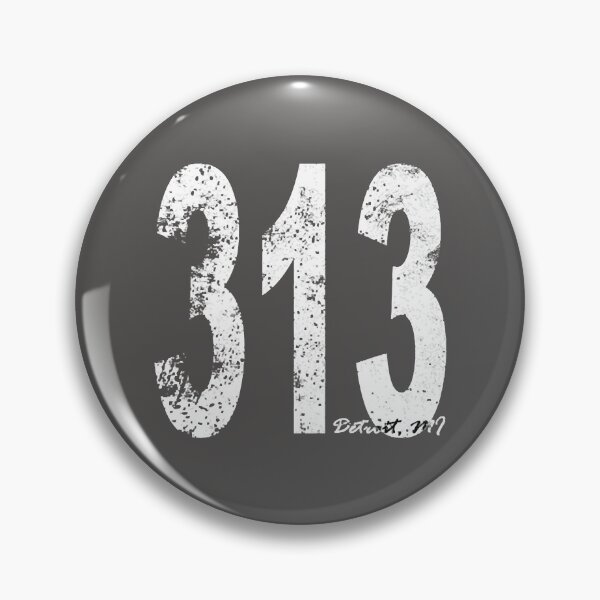 Item preview, Vintage Detroit Area Code 313 designed and sold by AntoniAlmira.