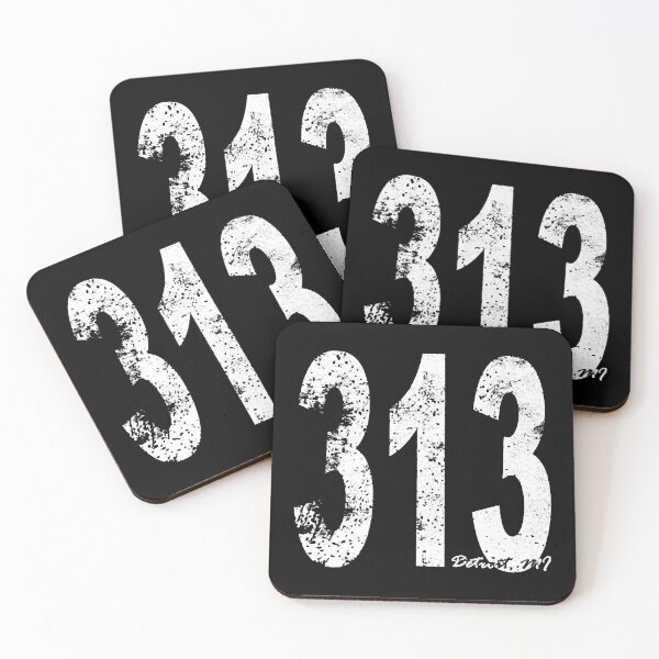 Item preview, Vintage Detroit Area Code 313 designed and sold by AntoniAlmira.
