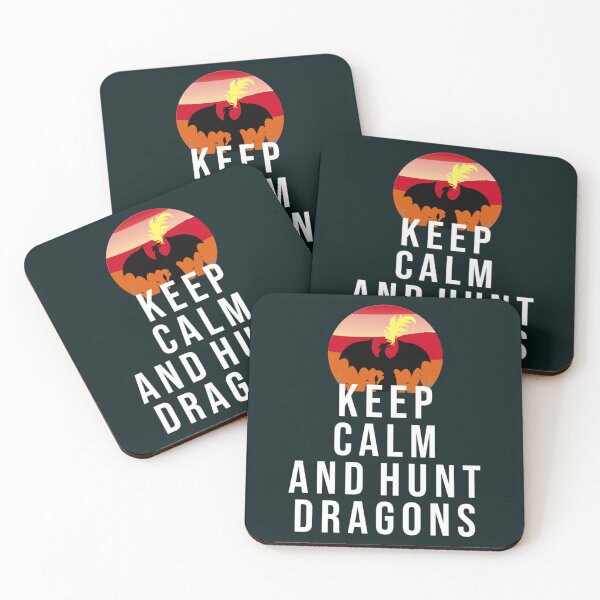 Item preview, Keep Calm And Hunt Dragons       (1)                  designed and sold by HarrisJoseph.