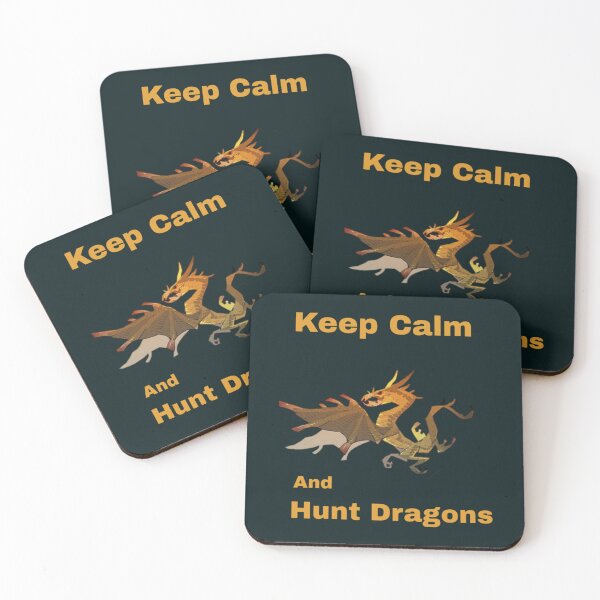 Item preview, Keep Calm And Hunt Dragons       (9)                         designed and sold by HarrisJoseph.