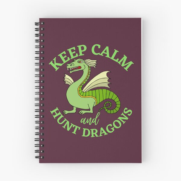 Item preview, keep calm and hunt dragons (1)                      designed and sold by HarrisJoseph.
