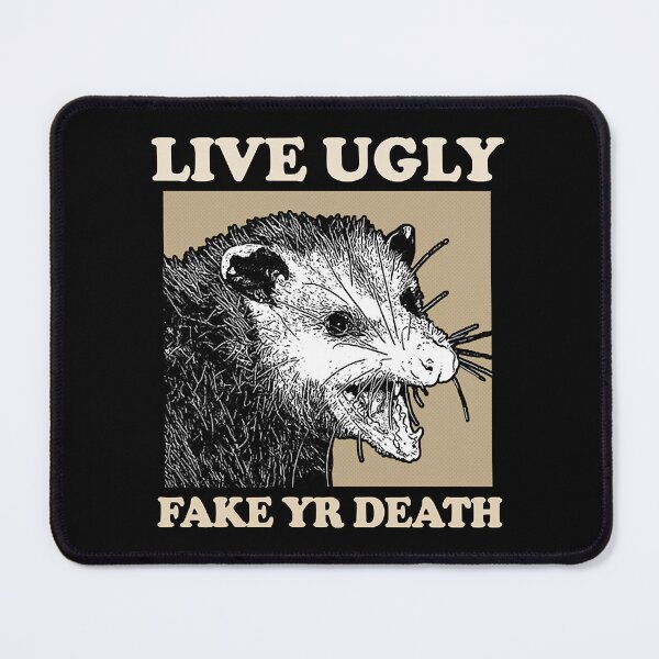 Item preview, Live Ugly Fake Yr Death  Possum Lover Design designed and sold by ArenTetee.