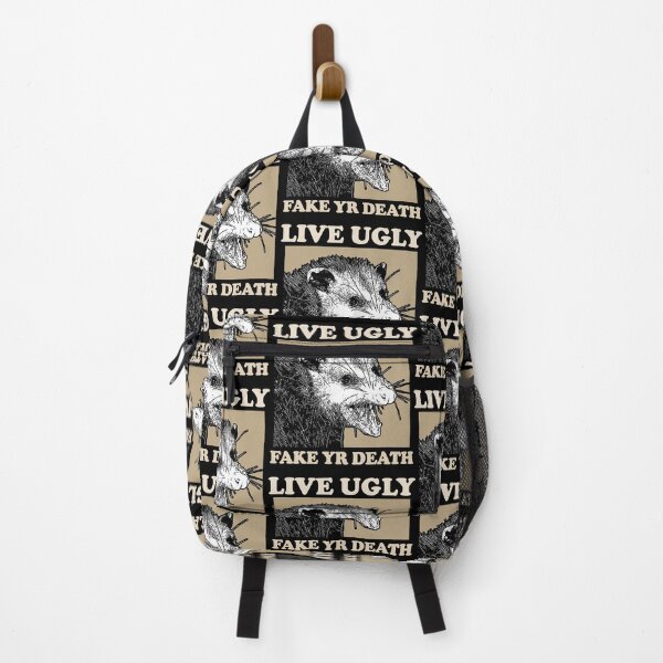 Item preview, Live Ugly Fake Yr Death Possum Lover Design designed and sold by ArenTetee.