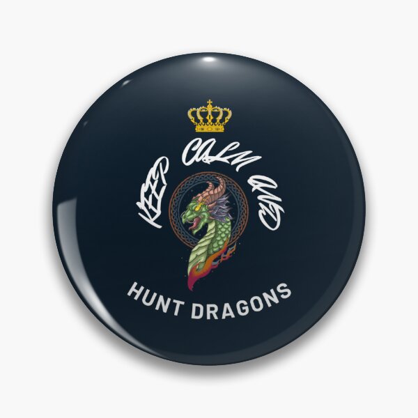 Item preview, Keep Calm And Hunt Dragons Active                 designed and sold by HarrisJoseph.