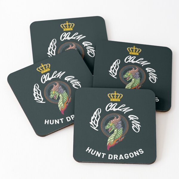 Item preview, Keep Calm And Hunt Dragons Active                 designed and sold by HarrisJoseph.