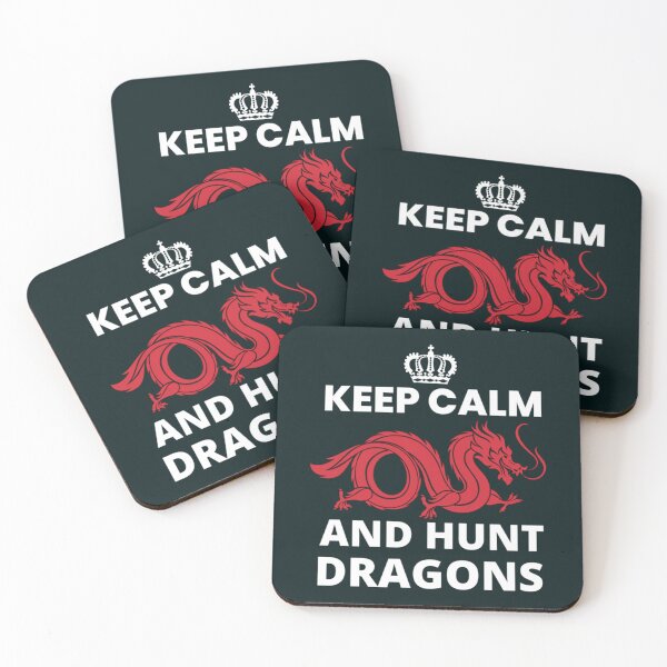 Item preview, Keep Calm And Hunt Dragons_dragons lover              designed and sold by HarrisJoseph.