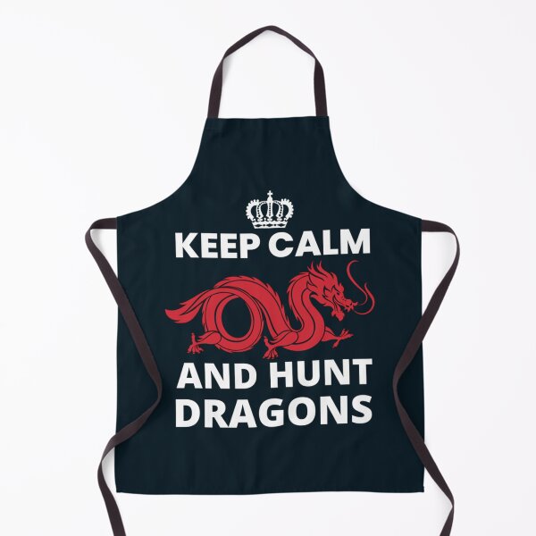 Item preview, Keep Calm And Hunt Dragons_dragons lover designed and sold by HarrisJoseph.