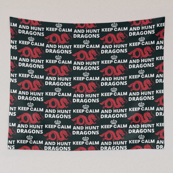 Item preview, Keep Calm And Hunt Dragons_dragons lover              designed and sold by HarrisJoseph.