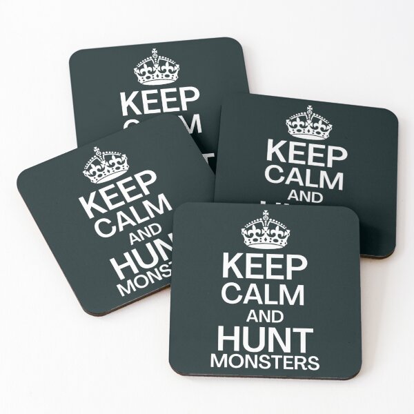 Item preview, Keep Calm And Hunt Monsters                  designed and sold by HarrisJoseph.