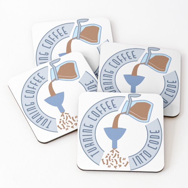 Item preview, Turning coffee into code designed and sold by Code  Monkeys.