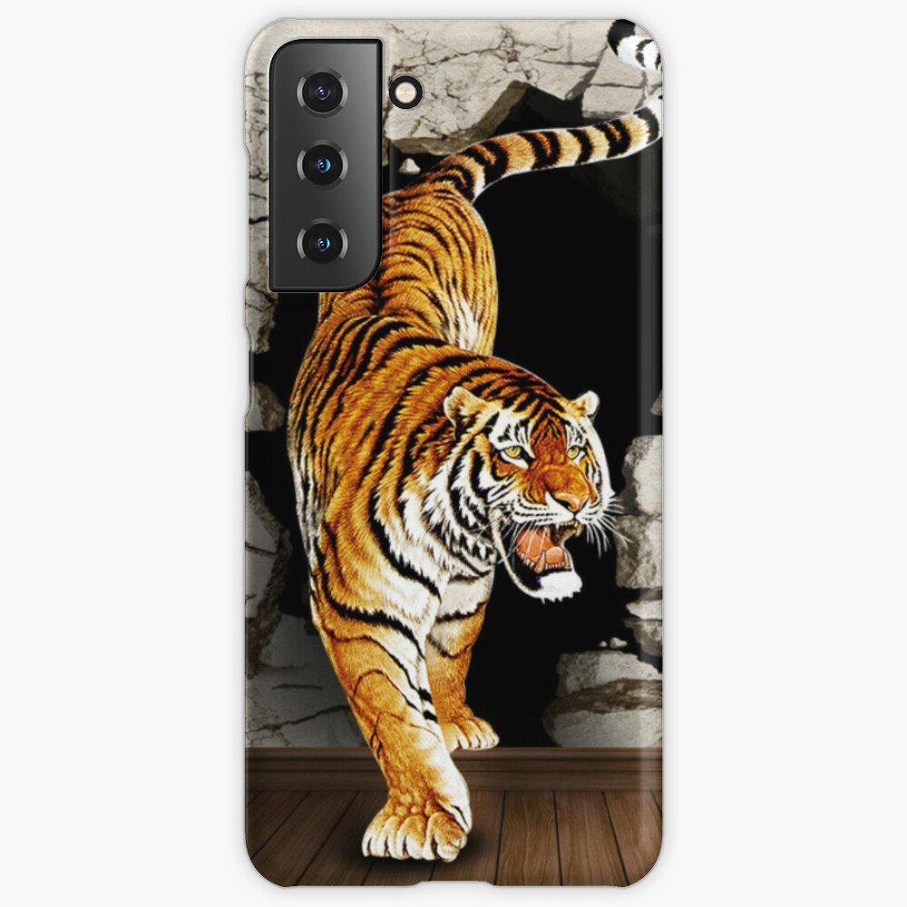 Tiger 3D Art Board Print for Sale by KROKOTON