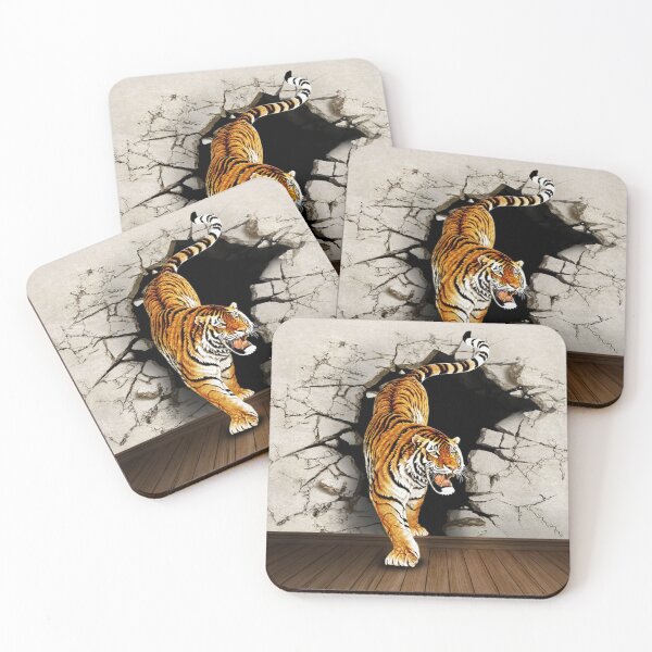 Item preview, Tiger 3D designed and sold by KROKOTON.