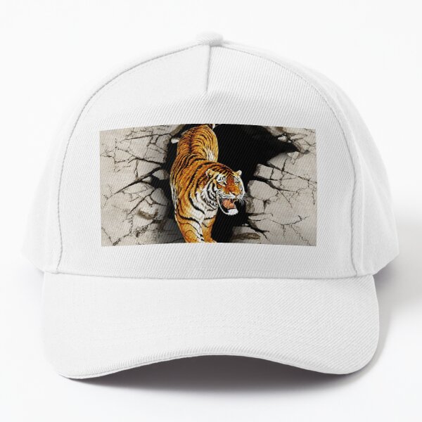 Tiger 3D Art Board Print for Sale by KROKOTON