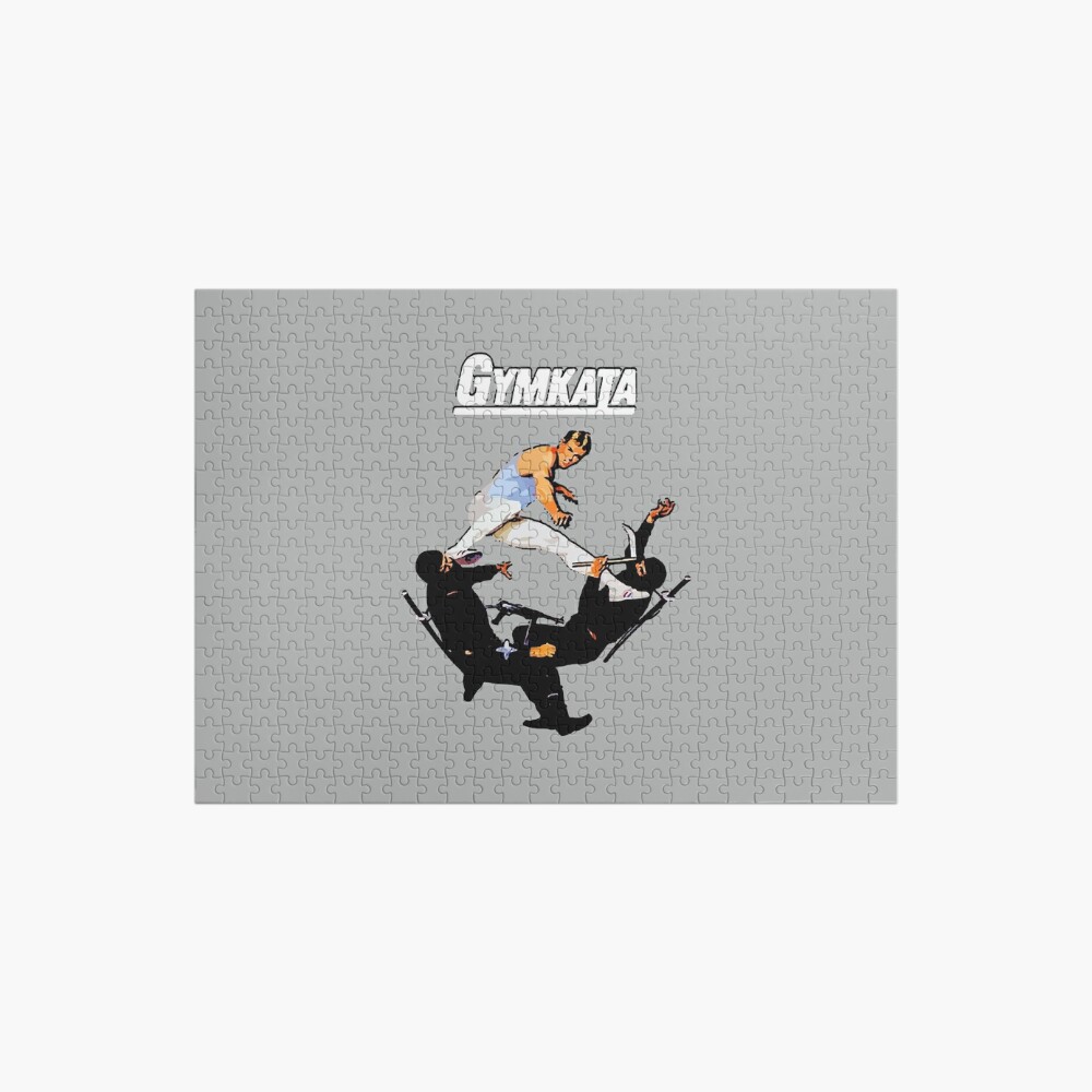 Professional Design The skill of gymnastics, the kill of karate. Jigsaw Puzzle by Dansergio239 JW-84BM6GTE