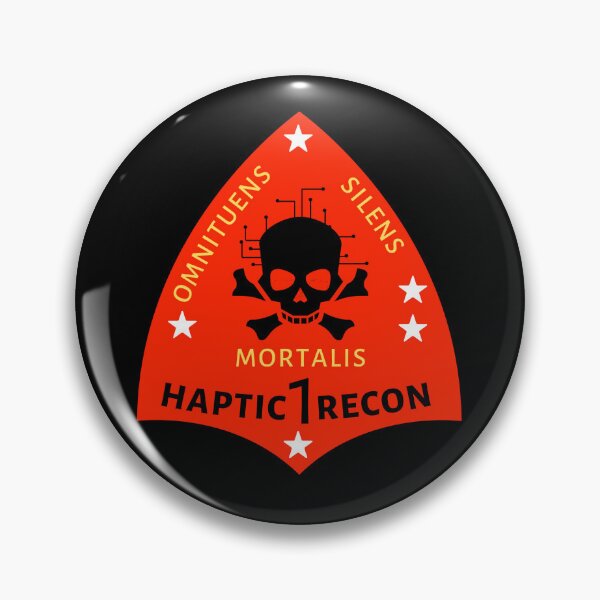 Item preview, Marine Haptic Recon 1 (All seeing, Silent, Deadly) (William Gibson t-shirt The Peripheral) designed and sold by Gibson Futures.