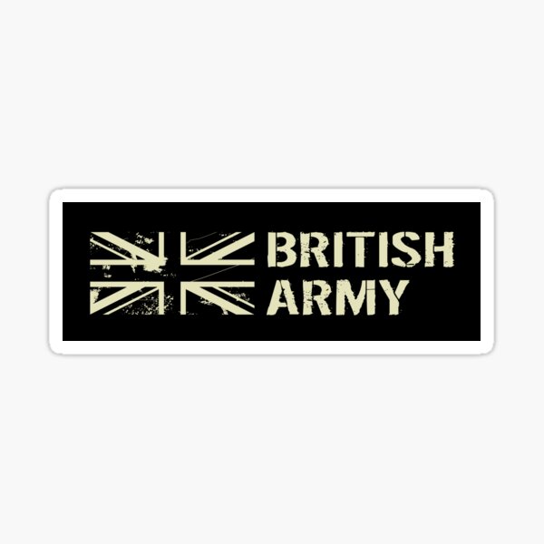 Item preview, British Army (Black Flag) designed and sold by Jared Davies.