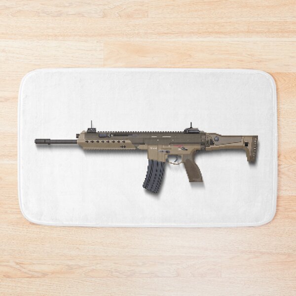 Item preview, Assault Rifle Pixel Art designed and sold by digitalknight.
