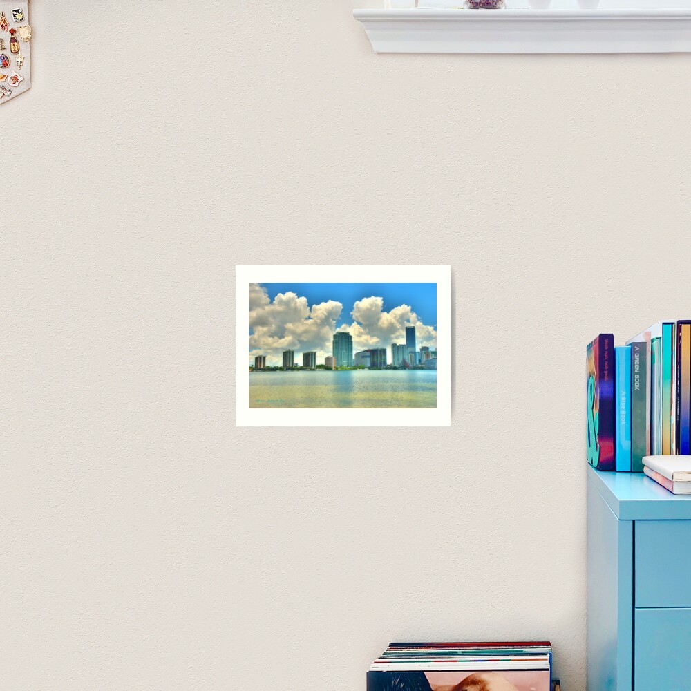 Brickell Bay Art Print