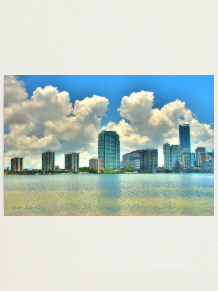 Alternate view of Brickell Bay Photographic Print