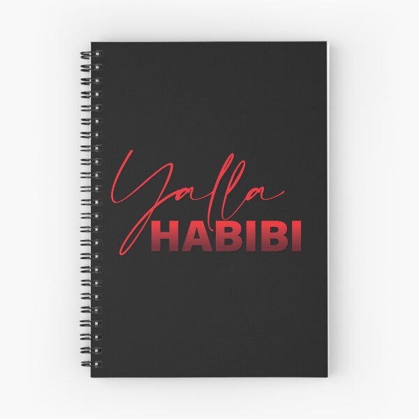 Item preview, yalla habibi sticker designed and sold by Xippy Art.