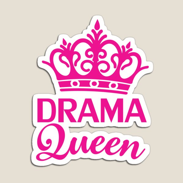 Vista previa del artículo con la obra «Copia de la reina del drama», diseñado y vendido por beefrancky.