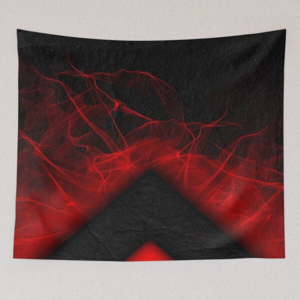 Item preview, Black and red pattern designed and sold by Venkat-artz.