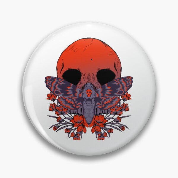 Item preview, Red Death Moth  designed and sold by BOOJack17.