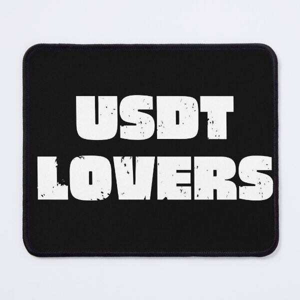 Item preview, USDT Lover Bold Typography  designed and sold by garniturex.
