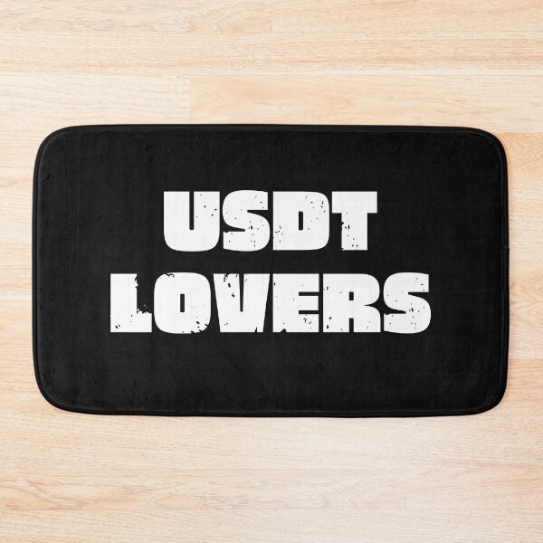 Item preview, USDT Lover Bold Typography  designed and sold by garniturex.