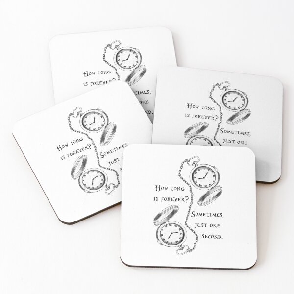 Item preview, Forever is just a second Sticker designed and sold by KlaraSchrors.