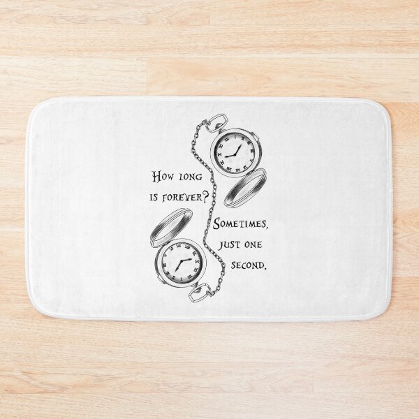 Item preview, Forever is just a second Sticker designed and sold by KlaraSchrors.
