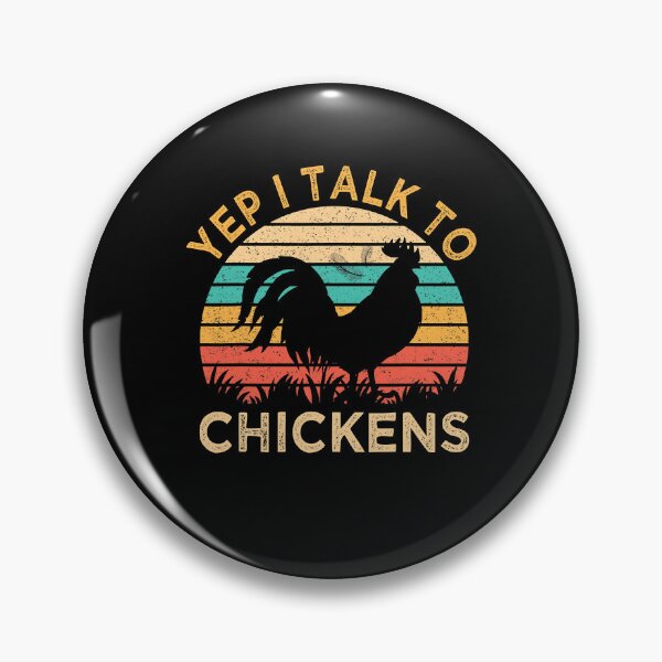 Item preview, Yep I Talk To Chickens Vintage Funny Chicken Farmer Gift designed and sold by davetmccall.