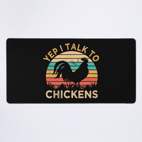 Item preview, Yep I Talk To Chickens Vintage Funny Chicken Farmer Gift designed and sold by davetmccall.
