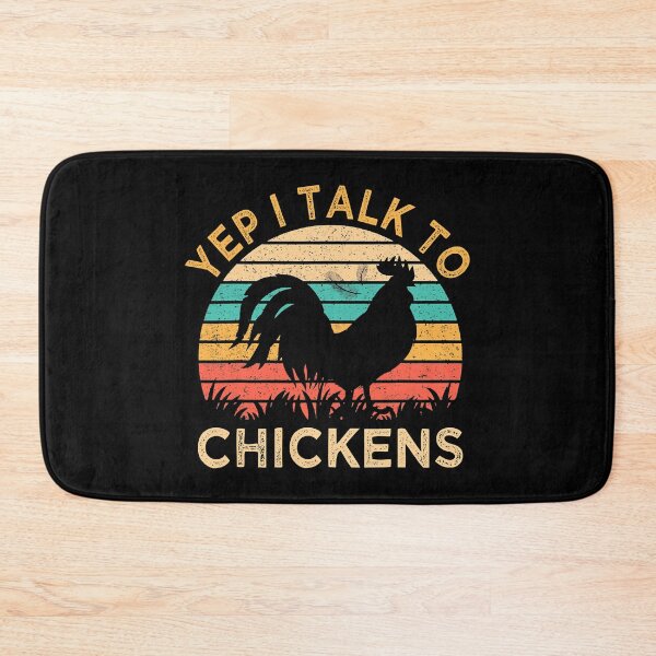 Item preview, Yep I Talk To Chickens Vintage Funny Chicken Farmer Gift designed and sold by davetmccall.