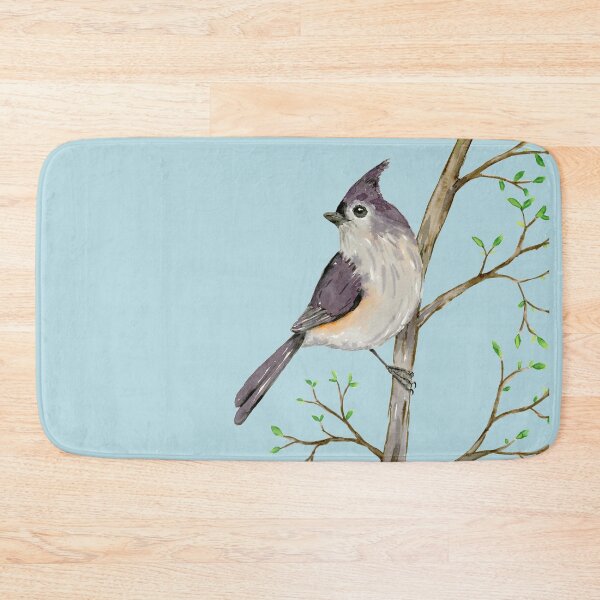 Item preview,  Tufted titmouse watercolor designed and sold by Bwiselizzy.
