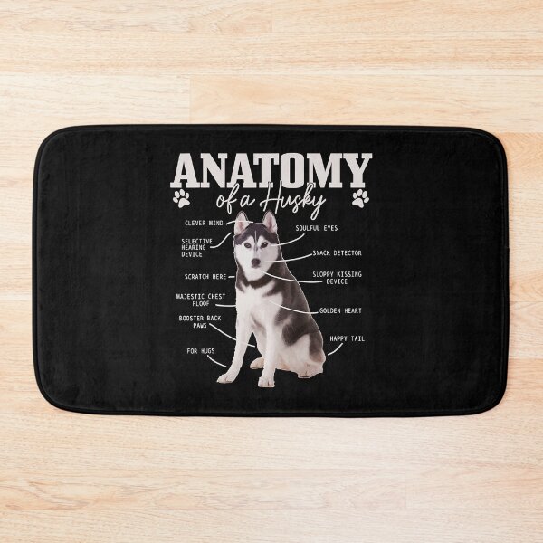 Item preview, Anatomy Of A Siberian Husky Funny Cute Dog Husky Mom Dad designed and sold by PerkinsAarav.