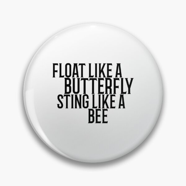 Item preview, Float Like A Butterfly Muhammad Ali Quote Cool Badass designed and sold by FrankieMusonda.