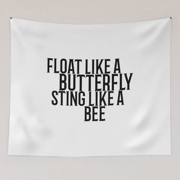 Item preview, Float Like A Butterfly Muhammad Ali Quote Cool Badass designed and sold by FrankieMusonda.