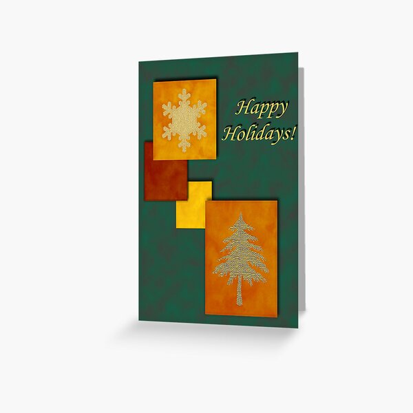 Holiday Accents2 Greeting Card