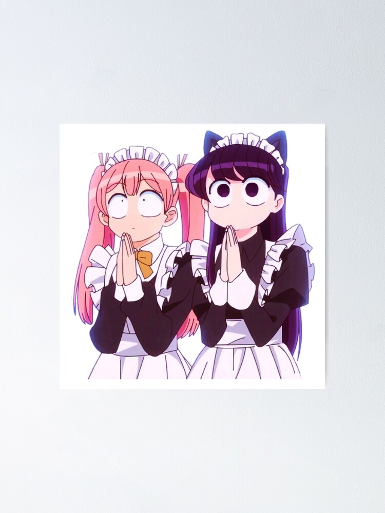 Blushing Komi-san Poster for Sale by PegShop