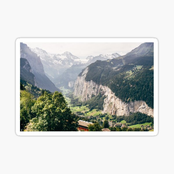 Item preview, Lauterbrunnen Valley in Switzerland Alps - Nature Photography designed and sold by ppolecho.