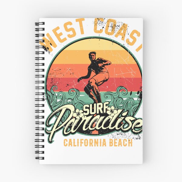 Item preview, Surfing the waves of California, west coast designed and sold by Bela Ambrus.