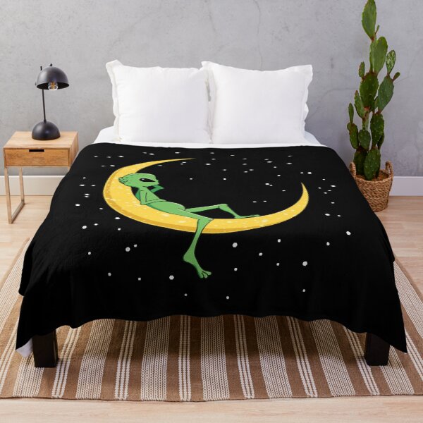 Item preview, Alien on Moon designed and sold by EdwardsGaia.