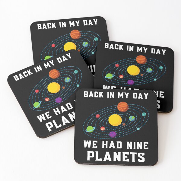 Item preview, Back in My Day We Had Nine Planets designed and sold by EdwardsGaia.