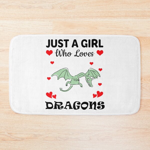 Item preview, Just a Girl Who Loves Dragons designed and sold by mmammammira.